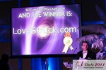 LoveStruck, Best marketing Campaign winner at the 2011 iDate Awards