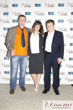 Cupid.com PLC Team at the 2011 Miami iDate Awards Ceremony