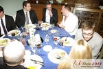 Banquet Table in Miami at the January 20, 2011 Internet Dating Industry Awards