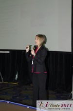 Lindsey Richmond (Corporate Sales at Royal Caribbean Cruise Lines) at the January 19-21, 2011 Miami Internet Dating Conference
