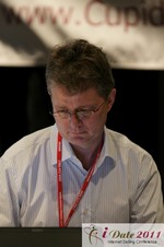 Mark Harrison (Dating Factory) at the January 19-21, 2011 Miami Internet Dating Conference