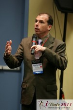 Final Panel Session (Marc Lesnick, Conference Organizer iDate2011) at the 2011 Miami Internet Dating Conference