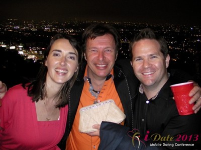 Networking at iDate during the  2013 Beverly Hills Convention
