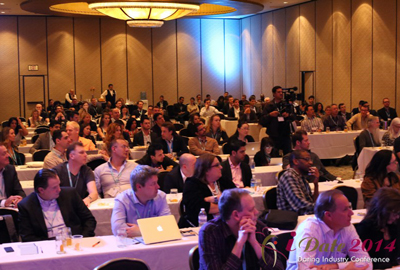 Audience at the 11th Annual iDate Conference in Las Vegas 